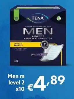 Eurospesa TENA MEN Active Fit Absorbent Protector offerta
