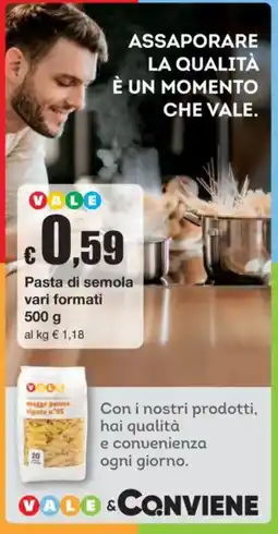 Sì con te Pasta di semola offerta