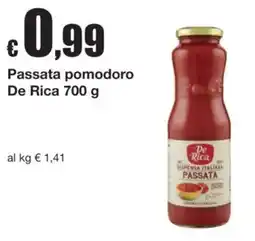 Sì con te Passata pomodoro De Rica offerta