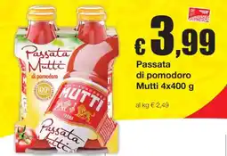 Sì con te Passata Mutti offerta