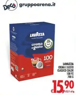 Gourmet Déco LAVAZZA CREMA E GUSTO CLASSICO CIALDE offerta