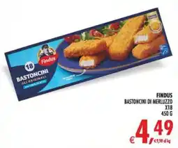 Gourmet Déco Findus Bastoncini di Merluzzo offerta