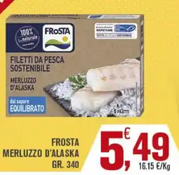 Conté Supermercati FROSTA MERLUZZO D'ALASKA offerta
