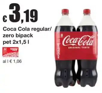 Sì con te Coca Cola regular/zero bipack offerta