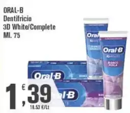 Conté Supermercati Dentifricio 3D White/Complete offerta