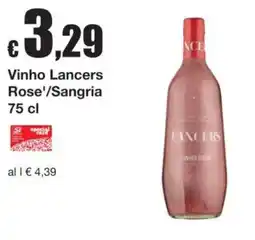 Sì con te Vinho Lancers Rose' offerta