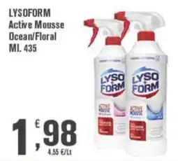 Conté Supermercati LYSOFORM Active Mousse Ocean/Floral offerta