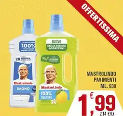 Conté Supermercati MastroLindo Pavimenti offerta