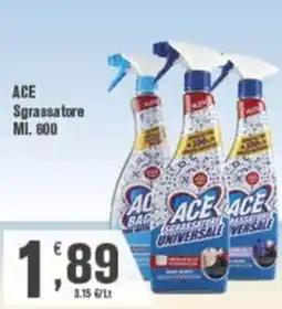 Conté Supermercati ACE Sgrassatore offerta