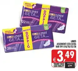 Gourmet Déco LINES SETA ultra offerta