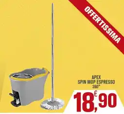 Conté Supermercati APEX SPIN MOP ESPRESSO 360° offerta