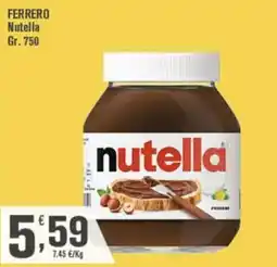 Conté Supermercati Nutella offerta