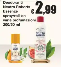 Sì con te Deodoranti Neutro Roberts offerta