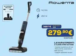 Euronics Rowenta LAVAPAVIMENTI X-CLEAN 5 PRO GZ-5436 offerta
