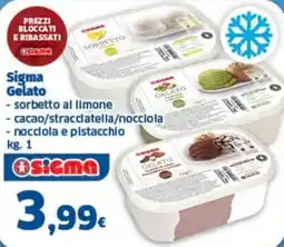 Sigma Sigma Gelato offerta