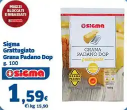 Sigma Sigma Grattugiato Grana Padano Dop offerta