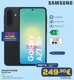 Euronics SAMSUNG GALAXY A27 offerta