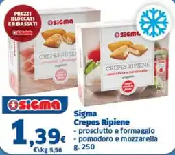 Sigma Sigma Crepes Ripline offerta