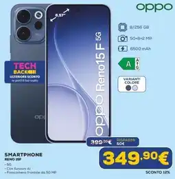Euronics OPPO Reno15F offerta