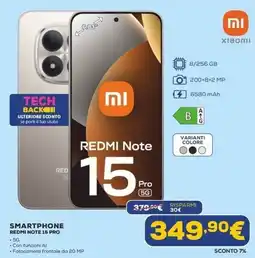 Euronics REDMI Note 15 Pro offerta