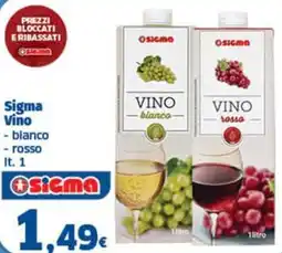 Sigma Sigma Vino offerta