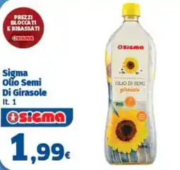 Sigma Sigma Olio Semi Di Girasole offerta