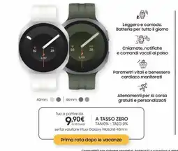 Euronics Galaxy Watch8 40mm offerta