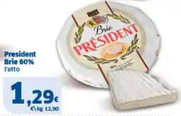 Sigma President Brie 60% offerta