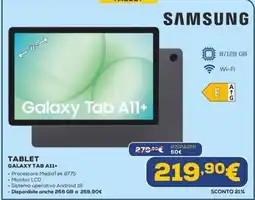 Euronics SAMSUNG Galaxy Tab A11+ offerta