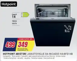 Trony HOTPOINT ARISTON LAVASTOVIGLIE DA INCASSO HA4IFD14B offerta