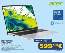 Euronics Acer Notebook Aspire GO 16 offerta