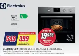 Trony ELECTROLUX FORNO MULTIFUNZIONE EOC3S44TX2 offerta