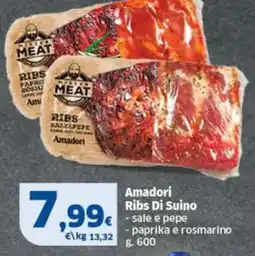 Sigma Amadori Ribs Di Suino offerta
