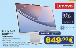 Euronics Lenovo ALL IN ONE IDEA CENTRE 27ILL11 offerta