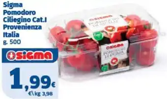 Sigma Sigma Pomodoro Ciliegino offerta
