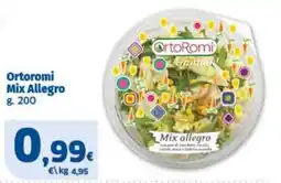 Sigma Ortoromi Mix Allegro offerta