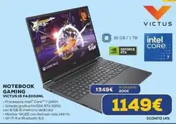Euronics NOTEBOOK GAMING VICTUS 15 FA2002NL offerta