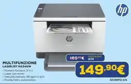 Euronics HP MULTIFUNZIONE LASERJET M234DW offerta