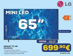 Euronics LG SMART TV 4K offerta