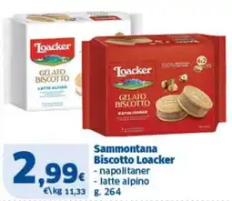 Sigma Biscotto Loacker offerta