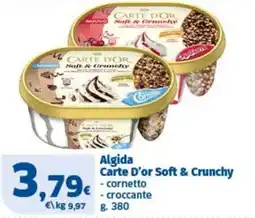 Sigma Algida Carte D'or Soft & Crunchy offerta