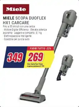 Trony Miele Scopa Duoflex HX1 Carcare offerta
