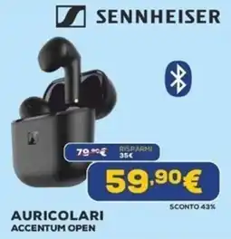 Euronics Sennheiser Auricolari Accentum Open offerta