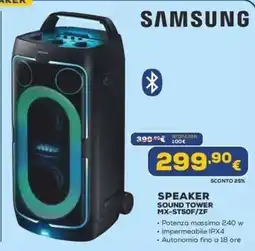Euronics SAMSUNG SPEAKER SOUND TOWER MX-ST50F/ZF offerta