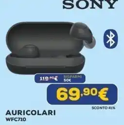 Euronics SONY AURICOLARI WFC710 offerta