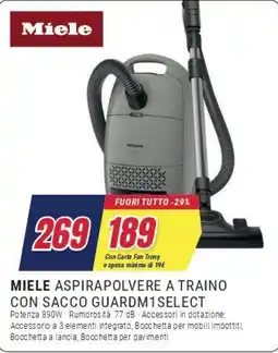 Trony Miele Aspirapolvere a traino con sacco GuardM1Select offerta