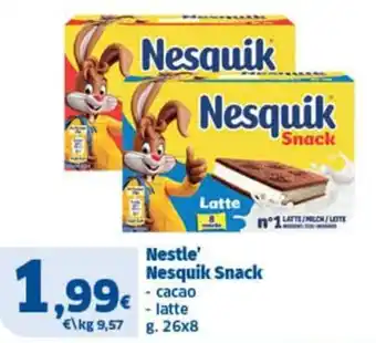 Sigma Nestle' Nesquik Snack offerta