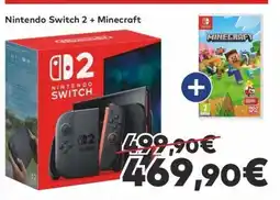 Euronics Nintendo Switch 2 + Minecraft offerta