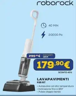 Euronics Roborock Lavapavimenti F25 RT offerta