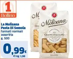 Sigma La Molisana Pasta Di Semola offerta